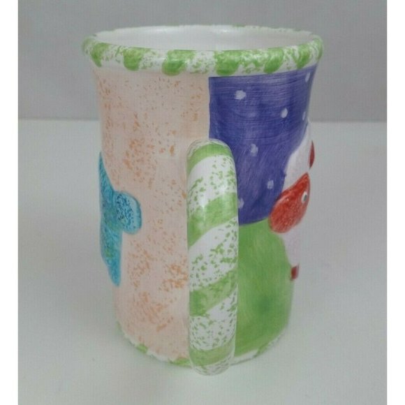 Vintage 2000 Lotus 3D Farm Animals Coffee Cup Mup Bunny Sheep - Picture 4 of 6